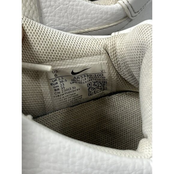 Nike Air Force 1 Sage Low 'Triple White' AR5339-100 Size 6 - Picture 12 of 14